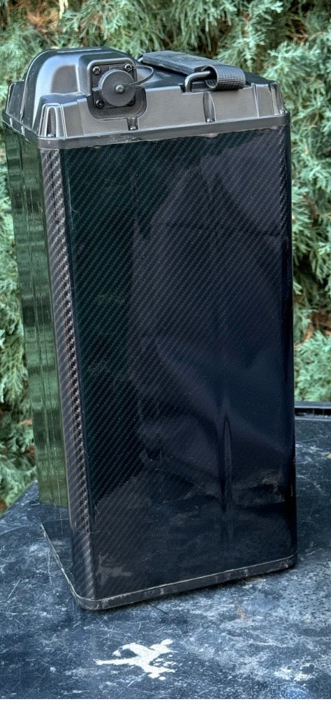 Carbon battery wrap kit