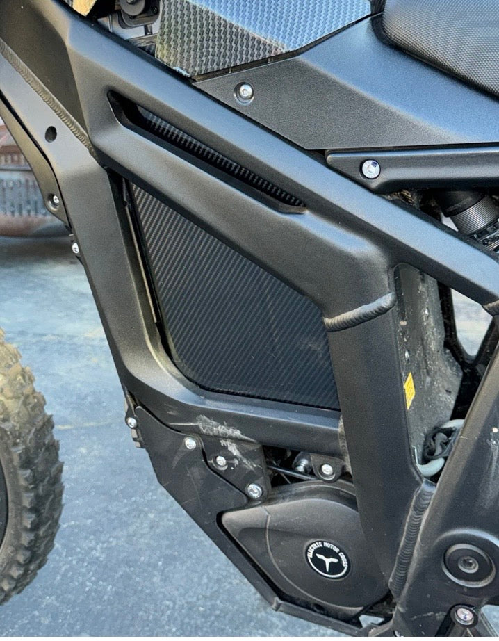 Carbon battery wrap kit