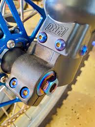 Surron Titanium fork guard decals