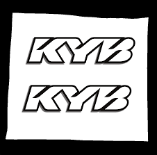 KYB Fork Stickers