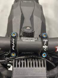 Funn Bar mount titanium bolts
