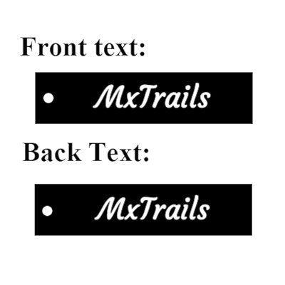 Mx Trails Keychain